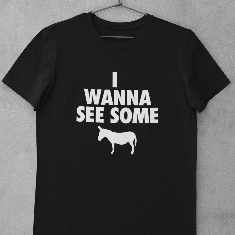 I Wanna See Some Ass Shirt, Funny, Rap Tees,  Meme, Viral, Joke, Jack Harlow,